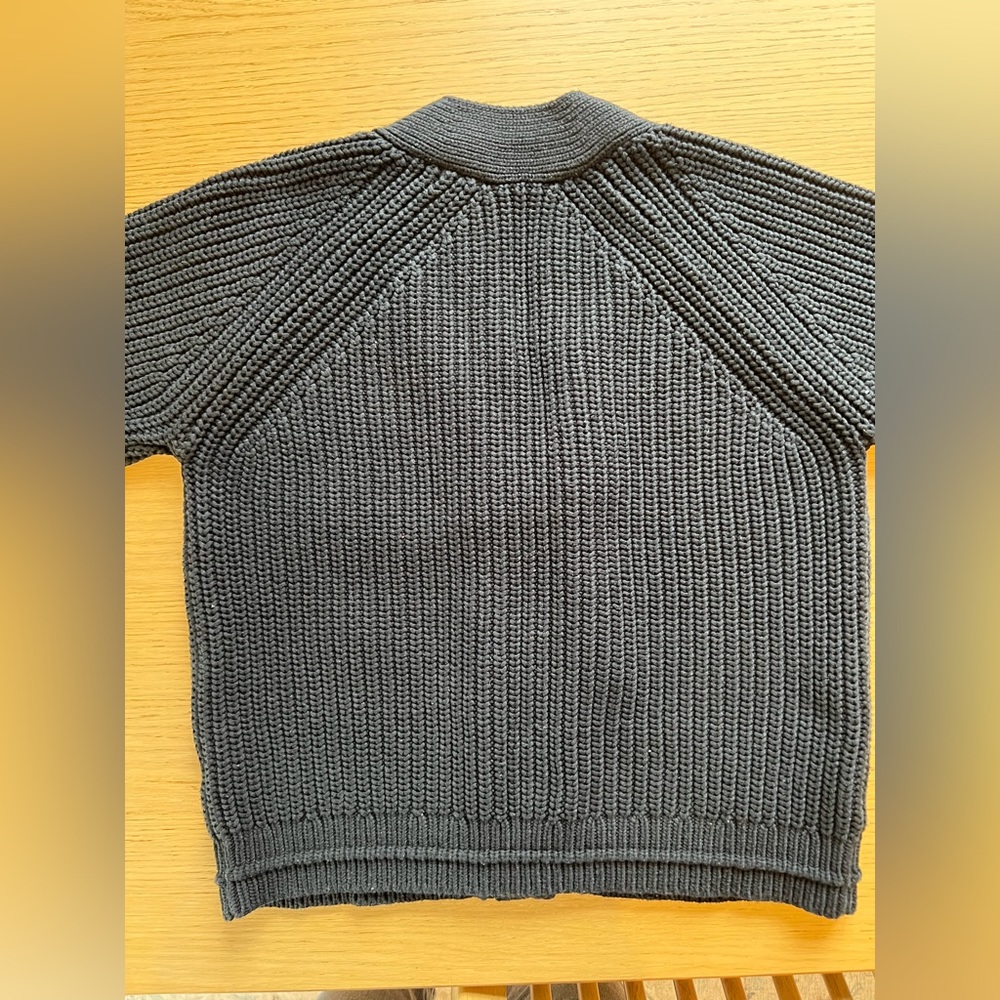 Everlane The Textured Cotton Cardigan